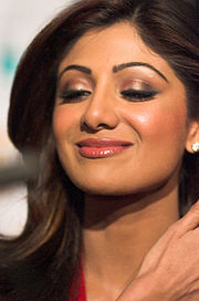 Shilpa Shetty, una famosa actriz del cine de Bollywood